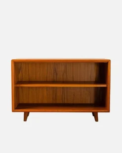 Étagère basse mid-century en teck