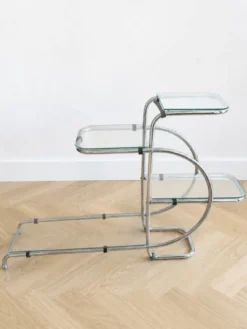 Étagère Bauhaus attribuée à Émile Guyot pour Thonet 1930