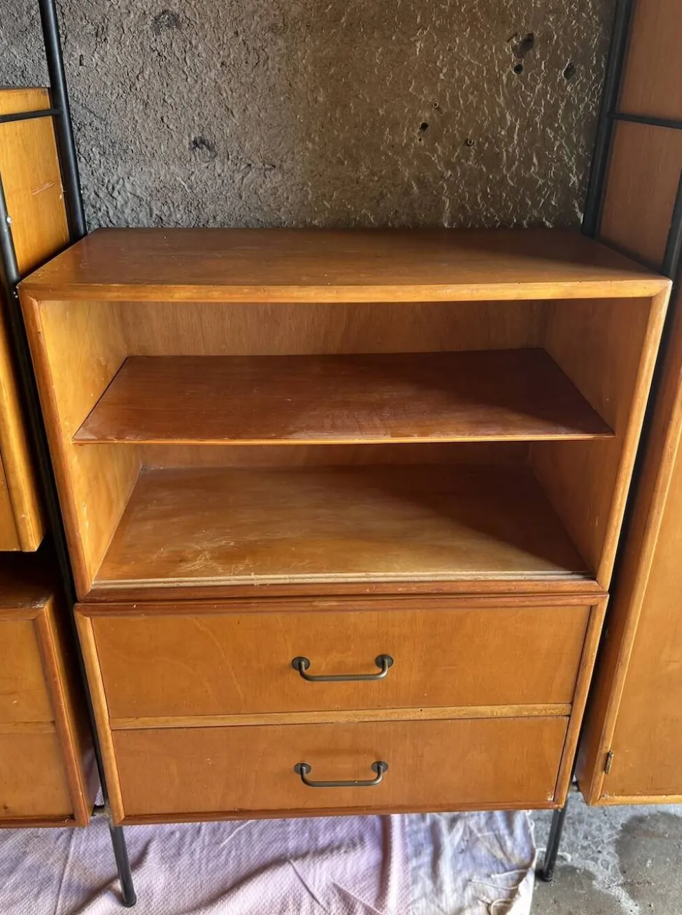 Étagère Bibliothèque Design Scandinave Modulaire (70s)