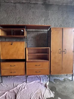 Étagère Bibliothèque Design Scandinave Modulaire (70s)