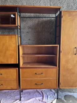 Étagère Bibliothèque Design Scandinave Modulaire (70s)