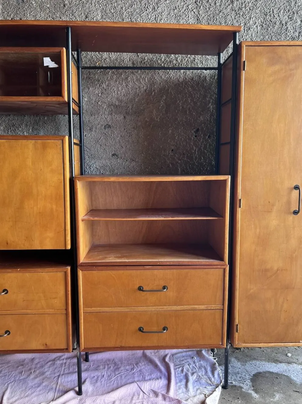 Étagère Bibliothèque Design Scandinave Modulaire (70s)