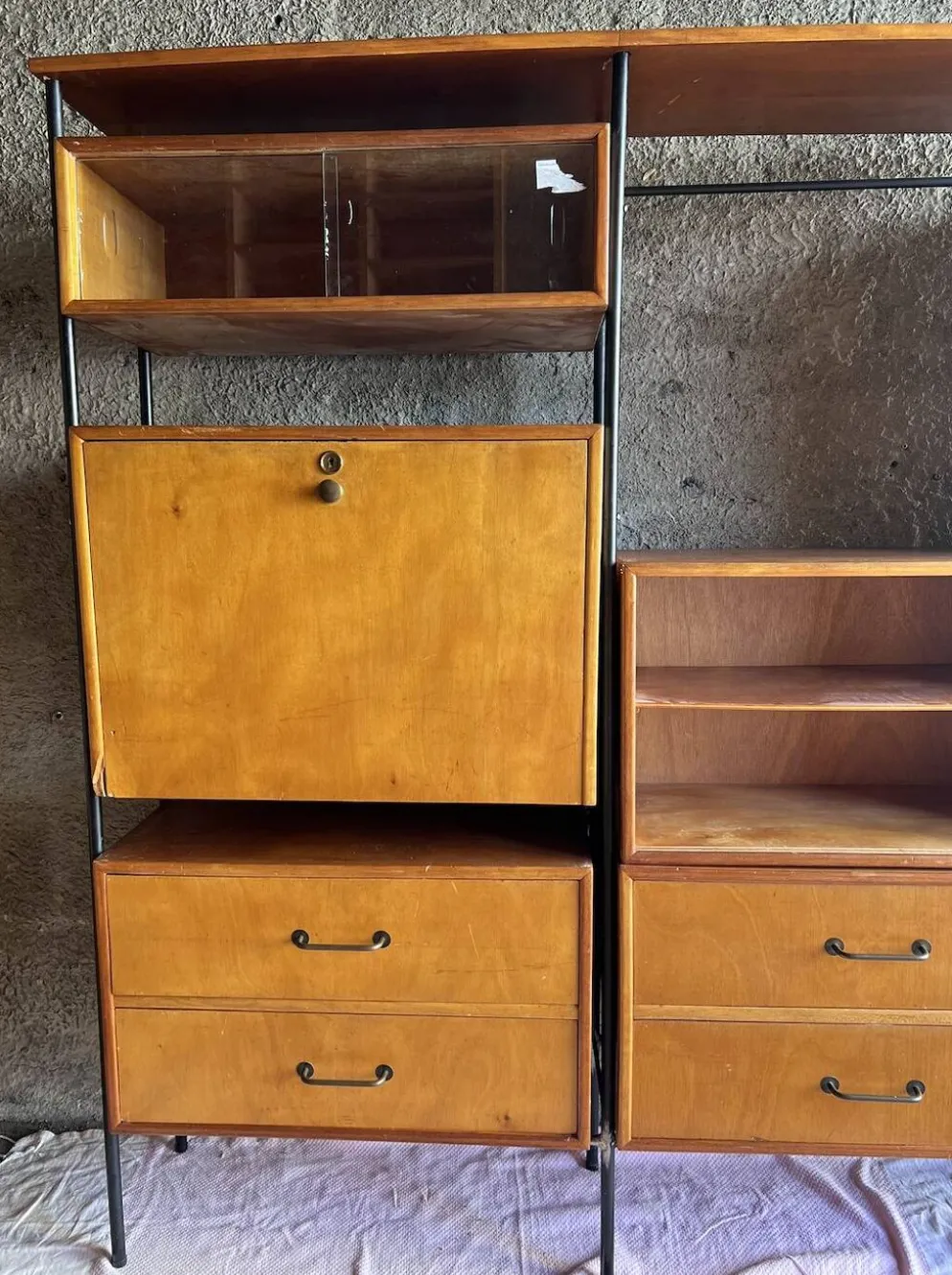 Étagère Bibliothèque Design Scandinave Modulaire (70s)