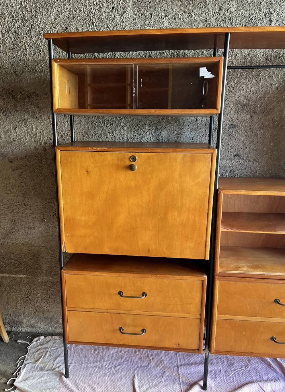 Étagère Bibliothèque Design Scandinave Modulaire (70s)