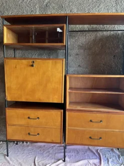 Étagère Bibliothèque Design Scandinave Modulaire (70s)