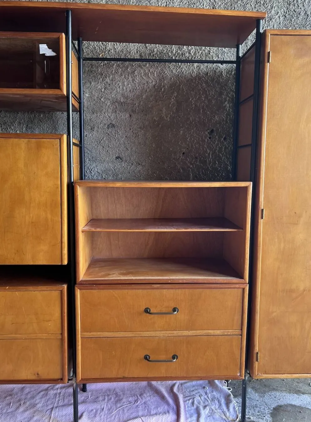Étagère Bibliothèque Design Scandinave Modulaire (70s)