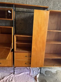 Étagère Bibliothèque Design Scandinave Modulaire (70s)