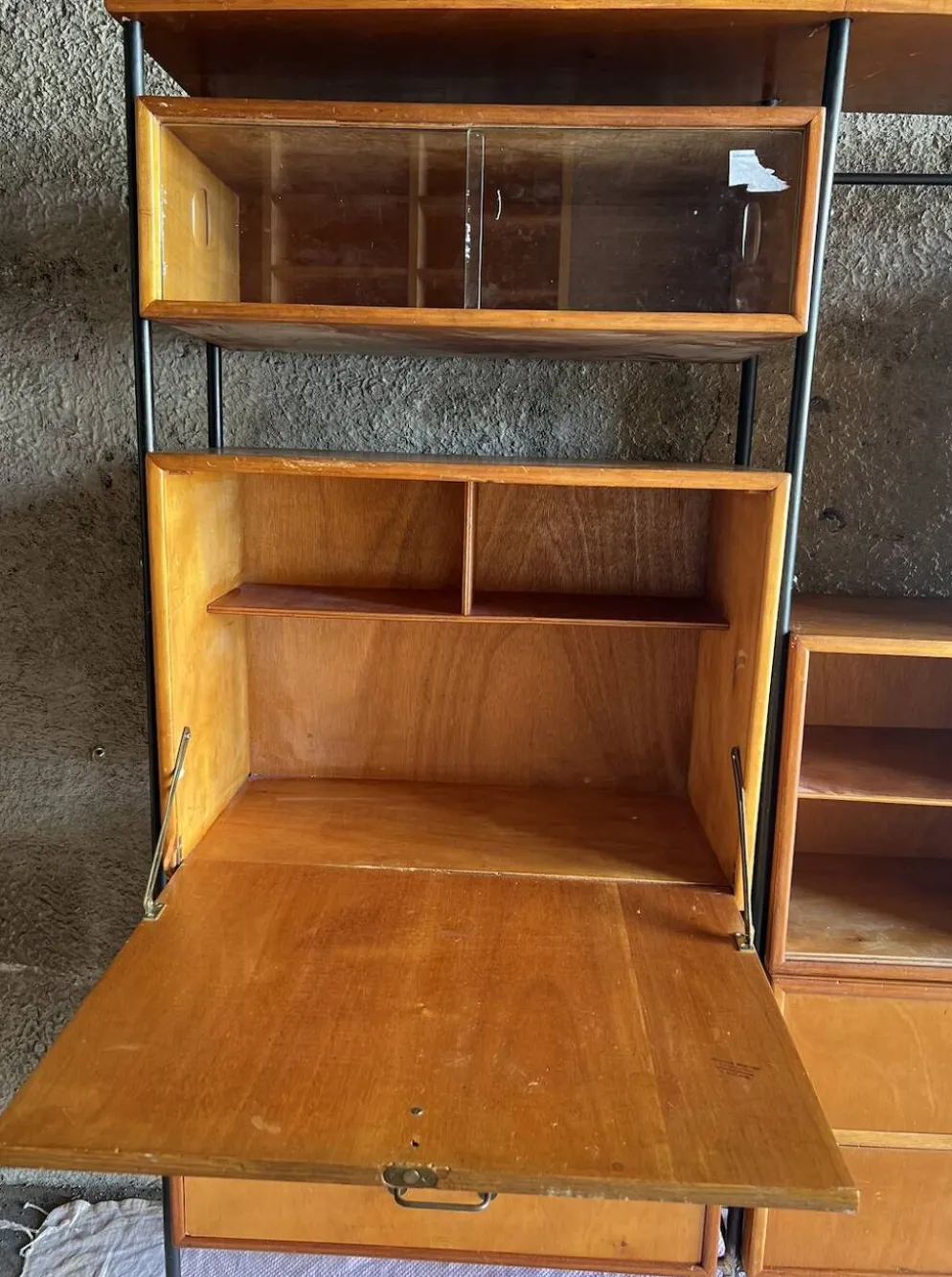 Étagère Bibliothèque Design Scandinave Modulaire (70s)