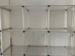 Étagère, bibliothèque en Plexiglas vintage