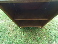 Étagère bibliothèque en rotin 5 niveaux