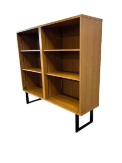 Étagère, bibliothèque Meurop vintage en bois