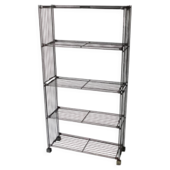 étagère bibliothèque vintage en fer métal design Multistrux par Multimueble