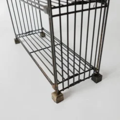 étagère bibliothèque vintage en fer métal design Multistrux par Multimueble