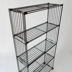 étagère bibliothèque vintage en fer métal design Multistrux par Multimueble
