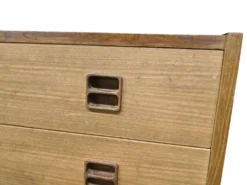 Étagère/bibliothèque/vitrine vintage en bois
