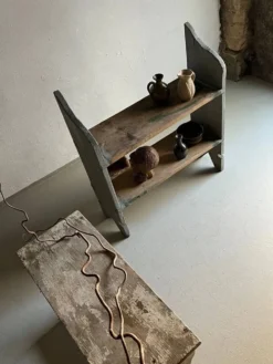 Étagère bleue Wabi Sabi