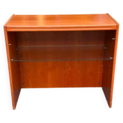 Étagère buffet scandinave vintage en bois des années 60