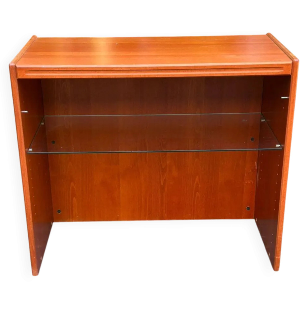 Étagère buffet scandinave vintage en bois des années 60