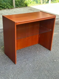 Étagère buffet scandinave vintage en bois des années 60