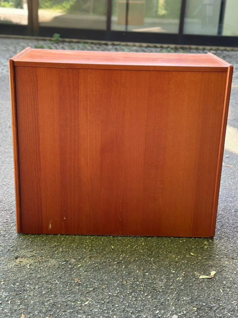 Étagère buffet scandinave vintage en bois des années 60