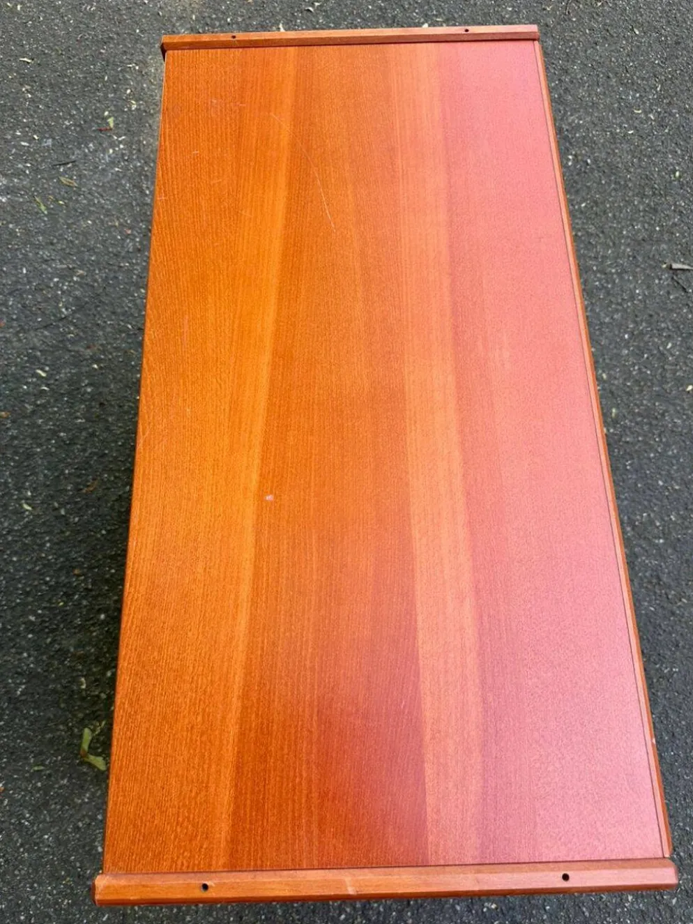 Étagère buffet scandinave vintage en bois des années 60