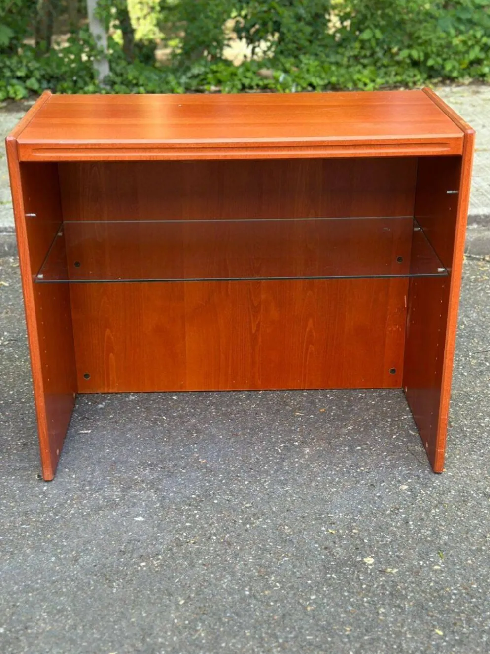 Étagère buffet scandinave vintage en bois des années 60