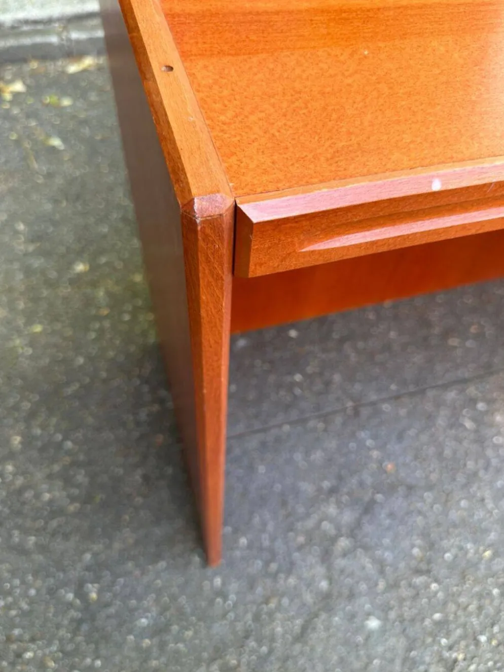 Étagère buffet scandinave vintage en bois des années 60