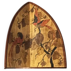 Étagère d angle art nouveau signée Clarry