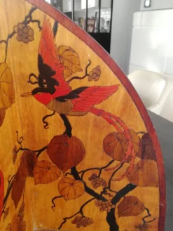 Étagère d angle art nouveau signée Clarry