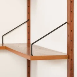 Étagère d'angle Poul Cadovius pour Cado, années 1960