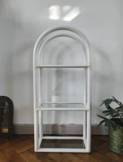 Étagère d'appoint tubulaire