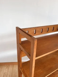 Étagère de bibliothécaire pliante vintage