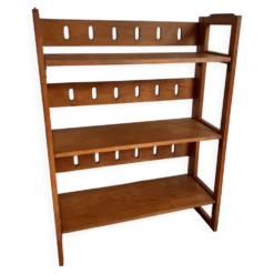 Étagère de bibliothécaire pliante vintage
