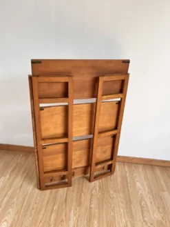 Étagère de bibliothécaire pliante vintage