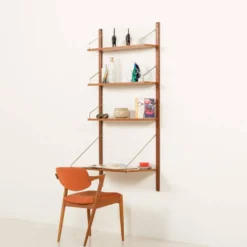 Étagère de bureau Poul Cadovius pour Cado, années 1960.