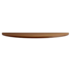 Étagère de console en verre acrylique orange, années 1970