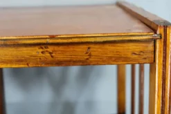 Étagère de rangement Art Déco en chêne restaurée, Allemagne années 1930 — Rayonnage Bauhaus