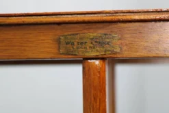 Étagère de rangement Art Déco en chêne restaurée, Allemagne années 1930 — Rayonnage Bauhaus