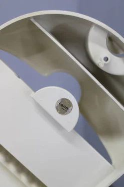Étagère de salle de bain en plastique Guzzini des années 70, Italie.