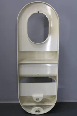 Étagère de salle de bain en plastique Guzzini des années 70, Italie.