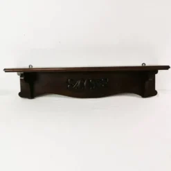 Étagère en acajou Art Nouveau, Danemark années 1930.