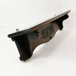 Étagère en acajou Art Nouveau, Danemark années 1930.
