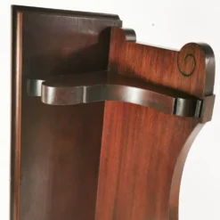 Étagère en acajou Art Nouveau, Danemark années 1930.