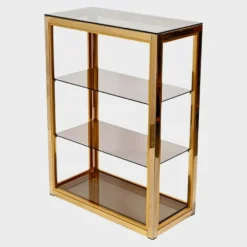 Étagère en laiton attribuée à Renato Zevi - Circa 1970
