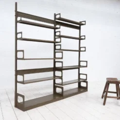 Étagère en métal Strafor, années 1930