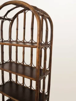 Étagère en rotin cintré — 173 cm