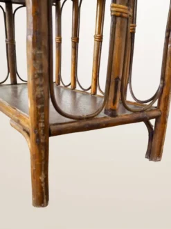 Étagère en rotin cintré — 173 cm