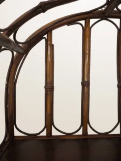 Étagère en rotin cintré — 173 cm