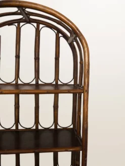 Étagère en rotin cintré — 173 cm