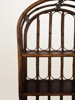 Étagère en rotin cintré — 173 cm